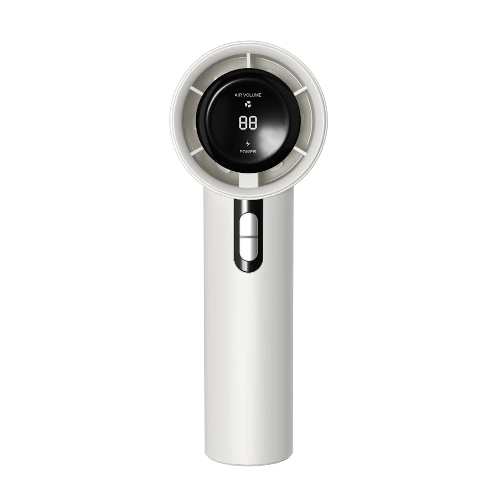 Rechargeable Handheld Fan LED Display